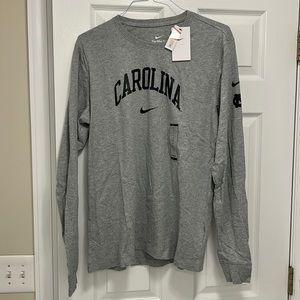 Carolina Nike long sleeve tee shirt. New with tags